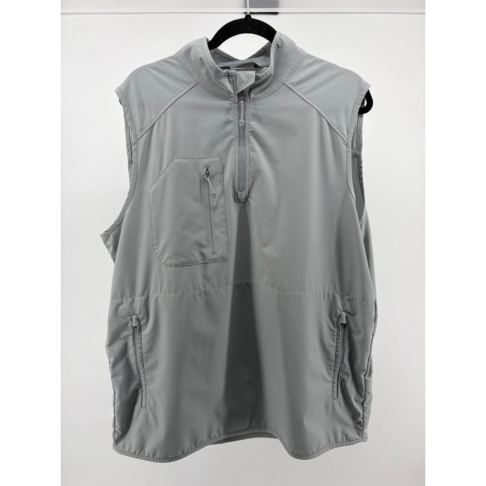 Daniel Cremieux Collection Pullover Performance Vest, Zipper Pockets Sz L